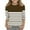 Brown F, variant on IFNWSV Girl Tops Boys Shirts Interest Stripe Print Tshirt Sleeve Funny Graphic T Shirts Blue 4 Years