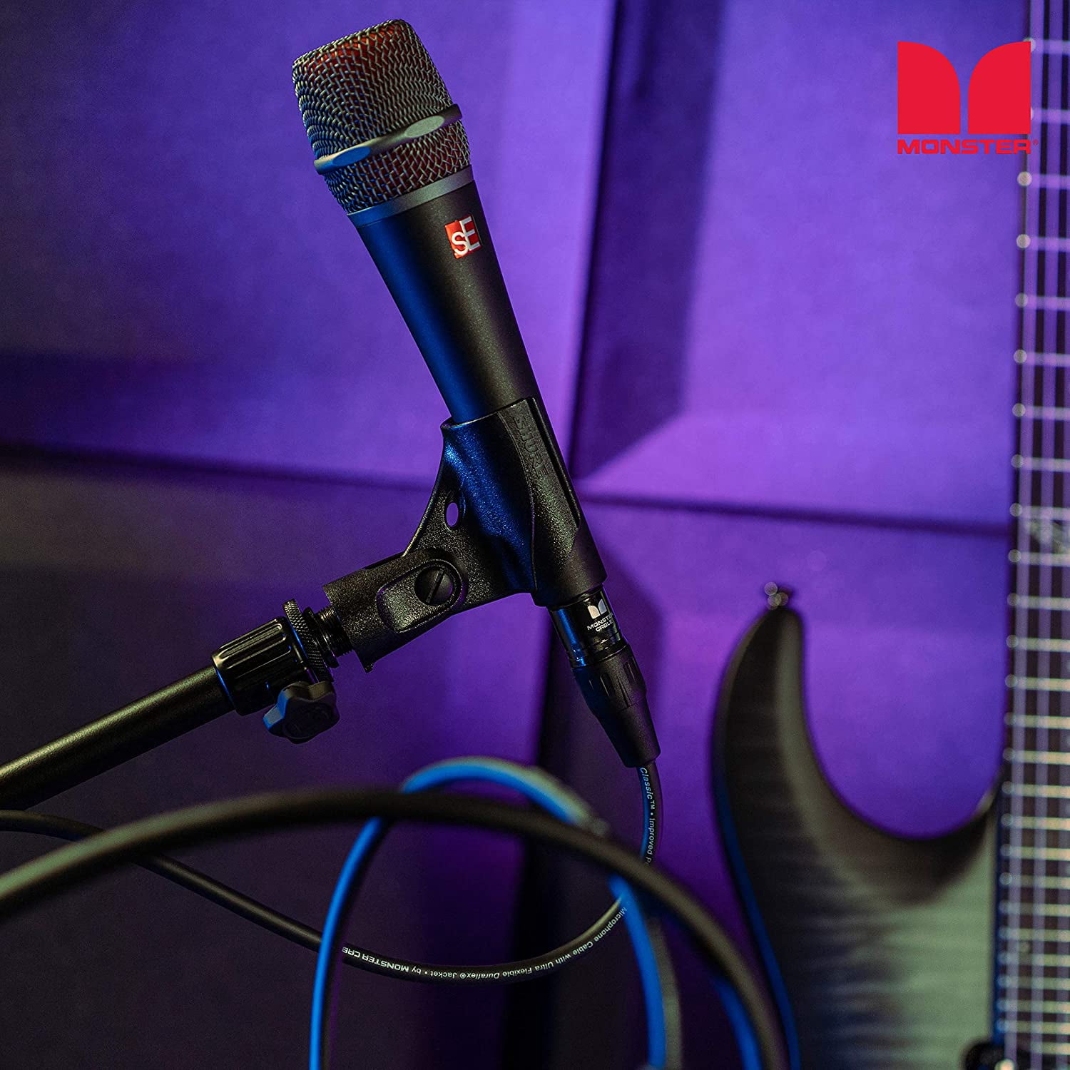 Monster Prolink Studio Pro 2000 30ft Premium Microphone Cable – High-Performance Audio Quality