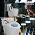 thumbnail image 6 of SUNRINX One-Piece Toilet with Armrest, ADA Height 17", Dual Flush 1.1/1.6 GPF, White, 6 of 10