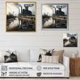 thumbnail image 4 of Designart "Marvelous Winter Scenery Of Power Plants" Power Plants Floater Framed Canvas Prints, 4 of 5