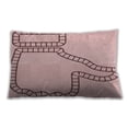 thumbnail image 1 of Ahgly Company Indoor Rectangular Contemporary Lumbar Throw Pillow, 13 inch by 19 inch, 1 of 5
