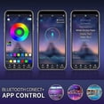 thumbnail image 5 of Bande Led Bluetooth 5m 5050 Lumière Changeante Rgb, Contrôlée par Application Téléphone Intelligent 44 Touches, Synchronisation avec Fonction Rythme/chronomètre Musical, 5 of 5