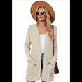 thumbnail image 2 of Long-Sleeved Knitted Cardigan M, 2 of 7