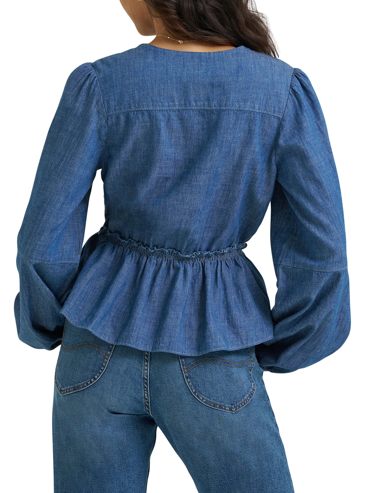 Lee Womens Peplum Top