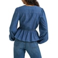 thumbnail image 4 of Lee Womens Peplum Top, 4 of 6