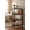 Brown, variant on 4-Tier Bamboo Shelf Narrow Bathroom Shelf Slatted Shelves Natural Wood Plant Stand Standing Towel Rack Corner Rack Bathroom Entryway Bedroom Kitchen Sunroom