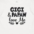 thumbnail image 4 of Inktastic Gigi and Papaw Love Me Boys or Girls Baby T-Shirt, 4 of 5