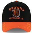 thumbnail image 2 of Men's New Era  Black/Orange Cleveland Browns 2025 NFL Draft 39THIRTY Flex Hat, 2 of 5