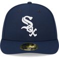 thumbnail image 2 of Men's New Era Navy Chicago White Sox Oceanside Low Profile 59FIFTY Fitted Hat, 2 of 6