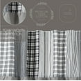 thumbnail image 5 of VHC Brands, Sawyer Mill Patchwork Valance, Black, 19x60, 5 of 7