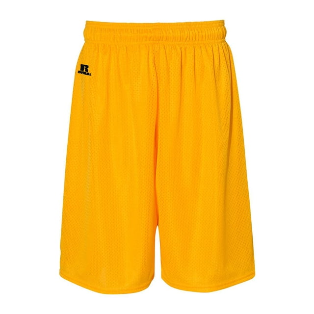 Russell Athletic Shorts en Tricot Mesh Dri-Power 9, 3TG, Or
