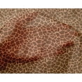 thumbnail image 4 of oneOone Silk Tabby Brown Fabric Giraffe Animal Skin Craft Projects Decor Fabric Printed By The Yard 42 Inch Wide, 4 of 4