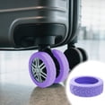 thumbnail image 1 of Protectores de Ruedas de Equipaje, Fundas de Silicona para Maletas de Doble Rueda, Accesorios de Viaje Reductores de Ruido y Resistentes a Rayaduras, Paquete de 8, 1 of 6