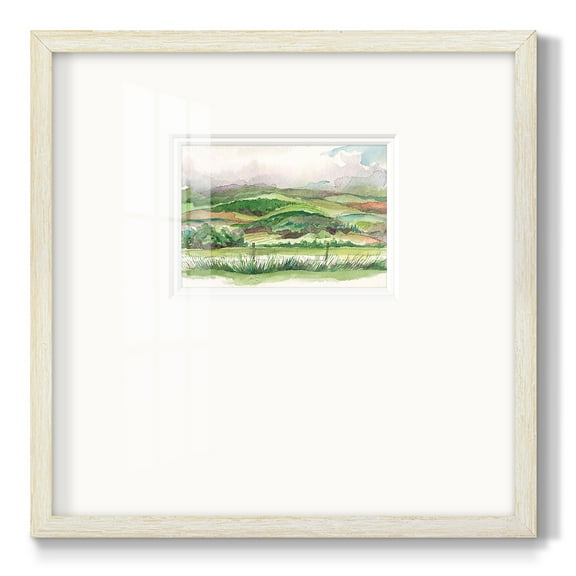 Bennachie Rain IPremium Framed Print