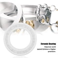 thumbnail image 2 of White Color ZrO2 Full Ceramic Miniature 6804 Ball Bearing 20*32*7mm, 2 of 12