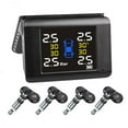 thumbnail image 1 of Monitor de presión de neumáticos inalámbrico solar TPMS Detector de presión de neumáticos Coche, 1 of 7