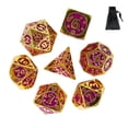 thumbnail image 5 of Cusdie 7-Die Metal DND Dice Set, Mechanical Gear Metal Polyhedral D&D Dice Set for DND Dungeons and Dragons TTRPG Role Playing Games, 5 of 5