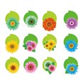 thumbnail image 1 of 1 Set Spiral Flower Pendants Set Decorative Pendants Mother's Day Party Props, 1 of 7