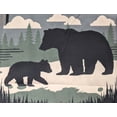 thumbnail image 2 of WOODLAND FOREST Wilderness Cabin Window Valance, 72" x 16" by DeLeon, 2 of 4