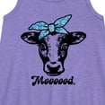 thumbnail image 2 of Instant Message - Mood Cow - Toddler & Youth Girls A-line Dress, 2 of 5