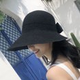 thumbnail image 4 of Sombreros para el sol para mujer, ligeros, plegables y empacables, para playa, 4 of 5
