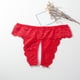 thumbnail image 5 of Gibobby Bragas Bikini Elásticas Ropa interior mujer Bragas encaje sexy Estiramiento Hipster Calzoncillos Ropa interior Señora Ropa interior （Rojo， XXL), 5 of 5