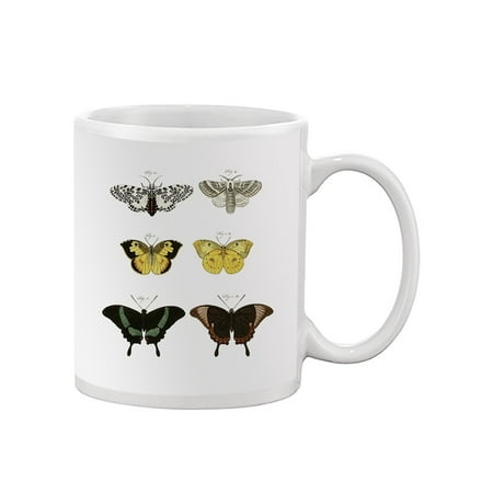 

Vintage Butterflies Vi. Mug - Vision Studio Designs