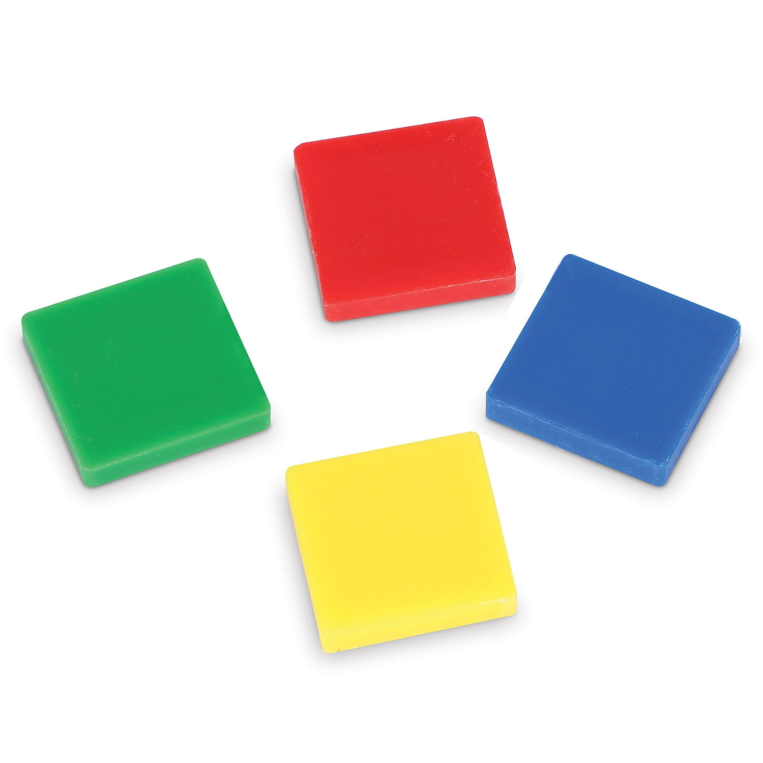Learning Resources Square Color Tiles, Math Manipulatives, Set of 400, Ages 4+