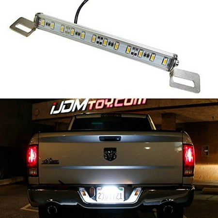 iJDMTOY Angle Tilt'able 12-SMD Bolt-On LED Lamps For License Plate Lights or Backup Reverse Lights, Xenon