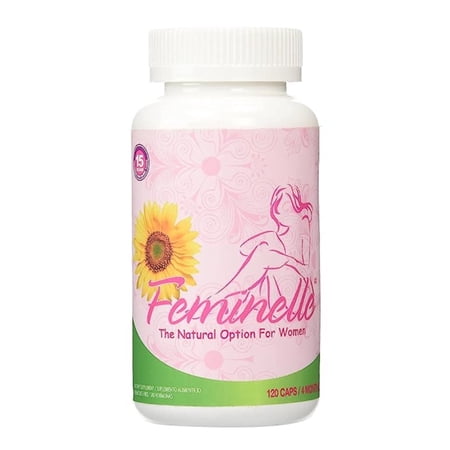 FEMINELLE Menopause Support - Hot Flashes Fatigue Irritability 4 MONTHS SUPPLY