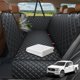 thumbnail image 1 of Backseat Extender for Dogs - Hard Bottom Dog Car Seat Cover for Back Seat, Dog Hammock for Car and SUV, Pet Rear Seat Protector Dogs Travel Bed with Mesh Window & Side Flaps, 1 of 3