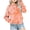 Orange, variant on Zwiiyzr Girls Crewneck Oversized Sweatshirt Kids Long Sleeve Multi-Color Trendy Pullover Tops 1-12 Years Orange