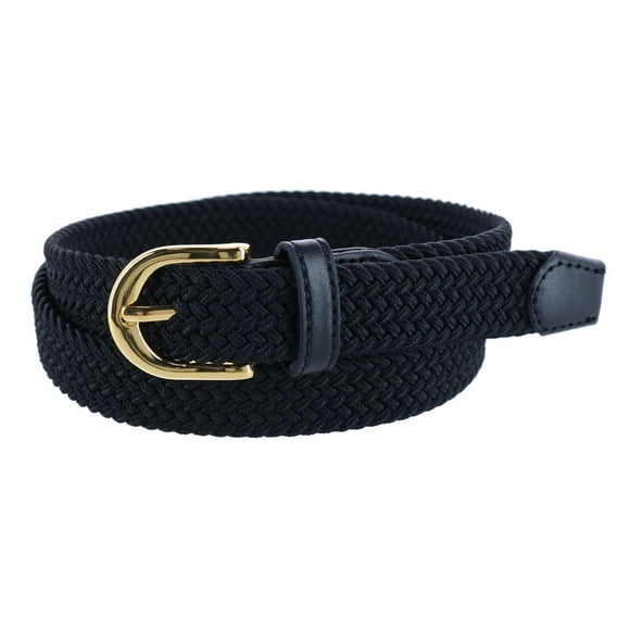 CTM®  Elastic Braided Stretch Belt (Women's)