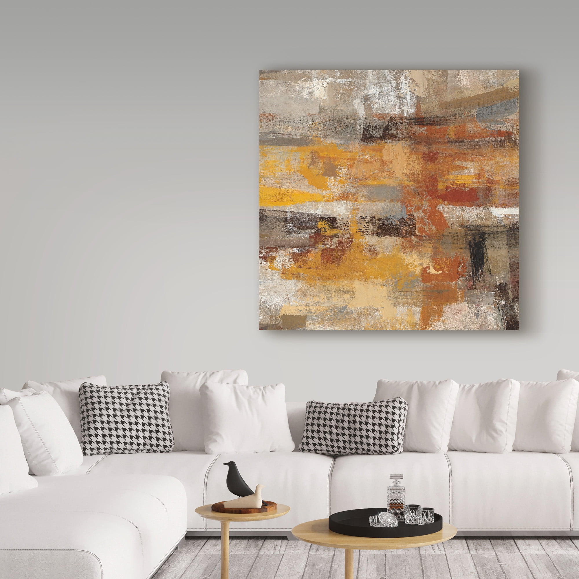 Trademark Fine Art 'Mojave Road Crop' Canvas Art by Silvia Vassileva