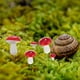 thumbnail image 3 of 50 unids Mini casa Decoración de hongos Jardín de hadas Miniaturas Adornos de hongos, 3 of 6