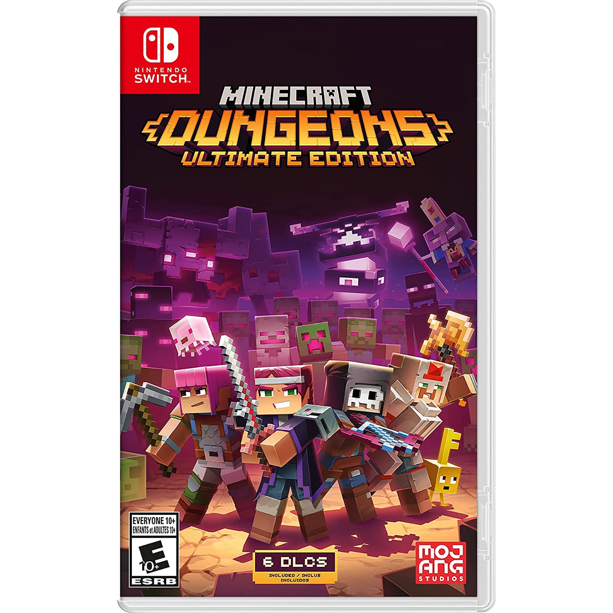 Inconsciente Soledad nadie Minecraft Dungeons: Ultimate Edition, Nintendo Switch, 045496598105 -  Walmart.com
