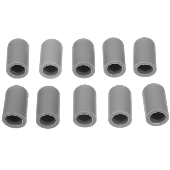 OATIPHO 10Pcs Lightweight Drumstick Dampeners Grey for Enhanced Stability