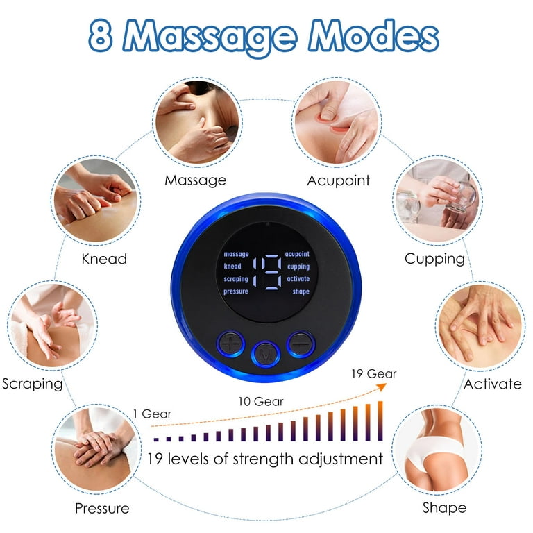 Electric Ems Leg Foot Massager Pad With Electrode Patch Pain Relax