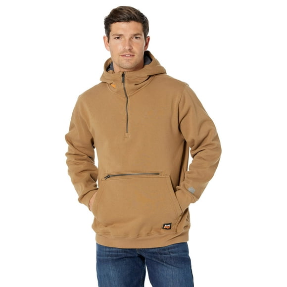Timberland PRO Men's Honcho HD Pullover Hooded Sweatshirt, Dark Wheat, 2X Large