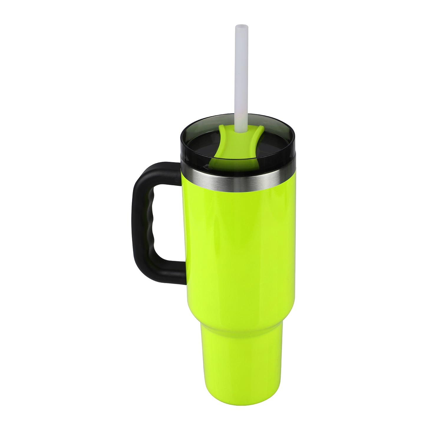 Ozark Trail 40oz Stainless Steel Tumbler, Neon Yellow