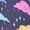 Colorful Cartoon Clouds, variant on Dailycode Sheer Knee High Stockings for Women Beautiful Wave