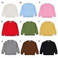 thumbnail image 4 of URMAGIC 1-8T Kid Boy Girl Sweater Toddler Solid Color Knitwear Long Sleeve Knitted Pullover Tops, 4 of 4