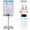 Green, variant on Costway Mobile Whiteboard 40" x 26" Height Adjustable Magnetic Dry Erase Board with Stand Green