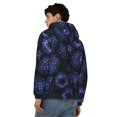 thumbnail image 4 of Naloa Blue-Purple Raspberries Men’s Hoodies, Zip up Hoodie, Sweatshirts,Hoodies for Men Sizes S-3XL-Medium, 4 of 5