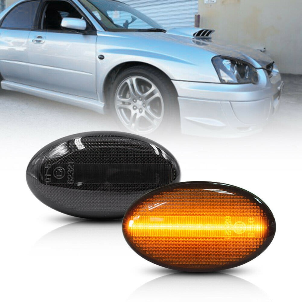 LED Sequential Side Marker Light For Subaru Impreza Wrx Sti Forester Liberty