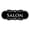 Black, variant on Designer Spanish Salon Sign (Ivory/Dark Brown) - Medium