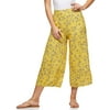 Sofia Jeans by Sofia Vergara Arcadia Floral Crop Wide Leg Pants, Women's