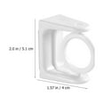 4 Pcs Bracket Hook Rotatable Curtain Rod Holders Tension Rod Holder 4 Pcs Bracket Hook Rotatable Curtain Rod Holders Tension Rod Holder