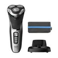 thumbnail image 1 of Philips Norelco Rasoir 3800, Rasoir Rechargeable pour Rasage Humide et à Sec avec Tondeuse Escamotable, Support de Chargement et Pochette de Rangement, Gris Cosmique, S3311/85, 1 of 15