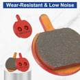 thumbnail image 5 of 2set Disc Brake Pad 0.91" x 1.14" Semi-Metallic Bike Brake Pads for BB7 M355 M446 M640 Mountain Road Bikes, Red, 5 of 7
